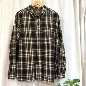 REI Cooperative Mens Wilderness 2 Pocket Long Sleeve Flannel Size XXlarge XXL
